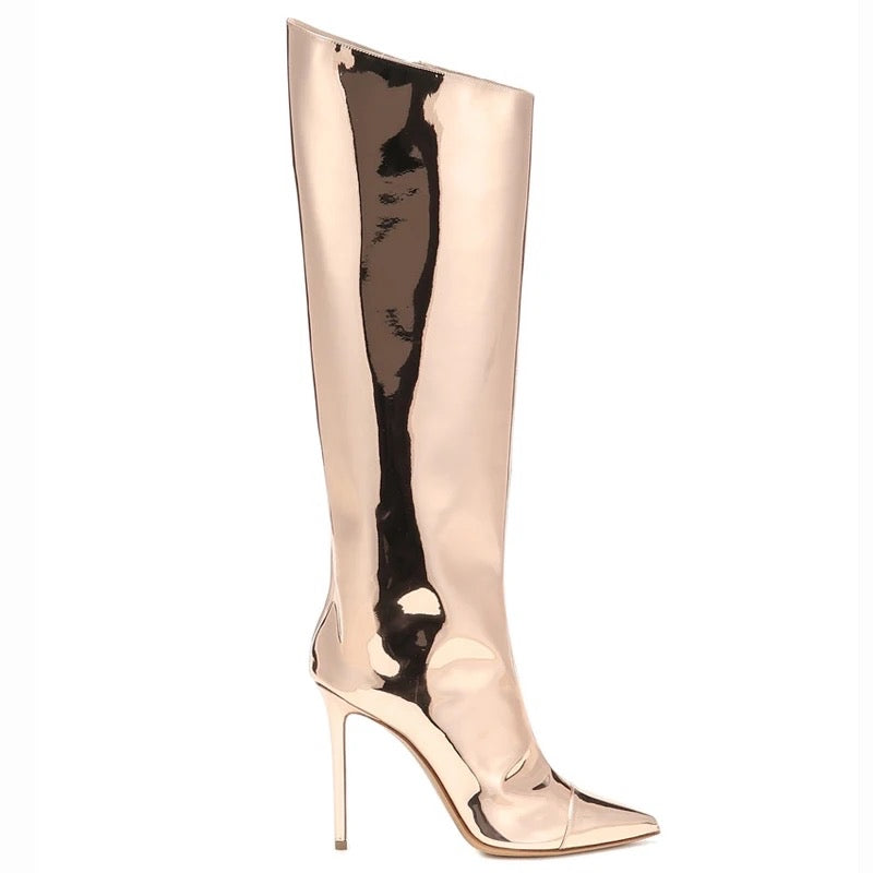 Metallic Boots