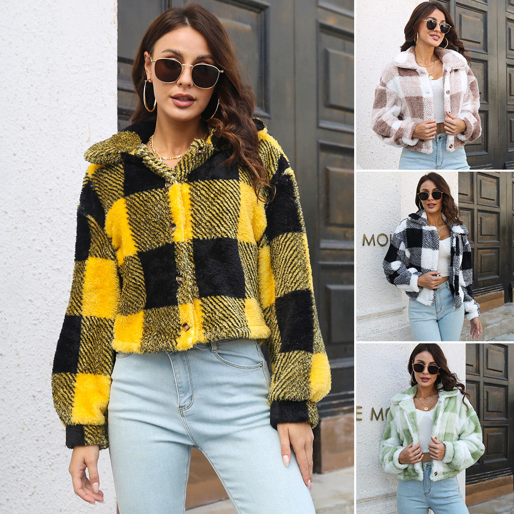 Checkered Molly Shacket