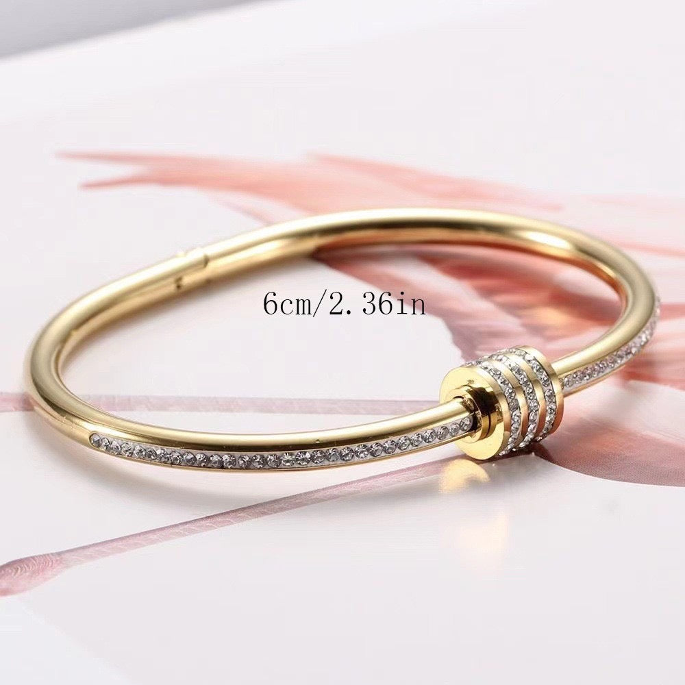 Triple Circle Stack-able bracelet