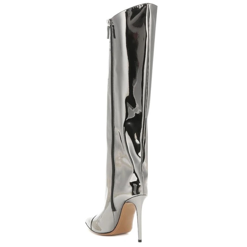 Metallic Boots