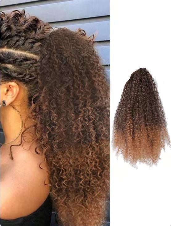 Kinky Curly Drawstring Ponytail Extension | Instant Volume & Length
