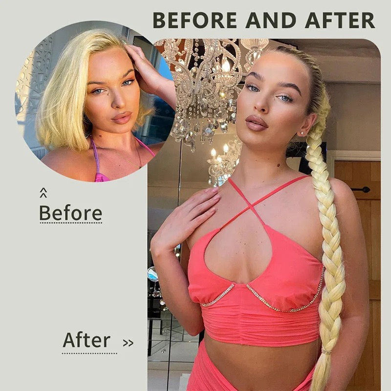Instant Glam Bubble Braid Ponytail Extension