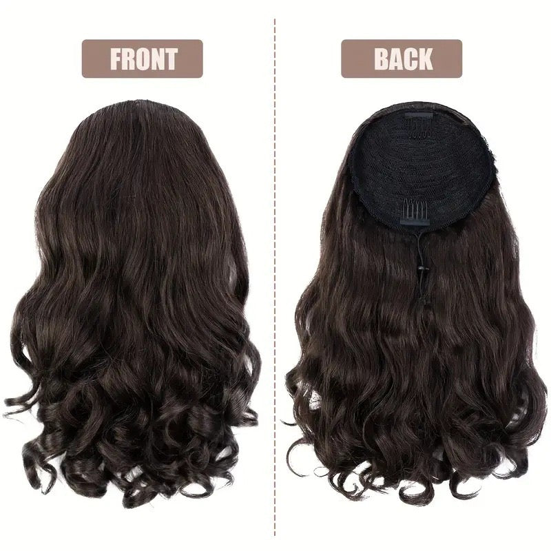 Soft Glam Curly Ponytail – 16