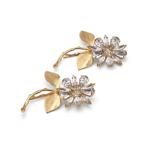 Golden Bloom Hair Pin