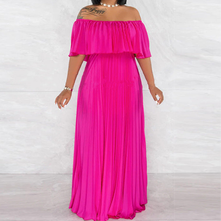 Off Shoulder Maxi