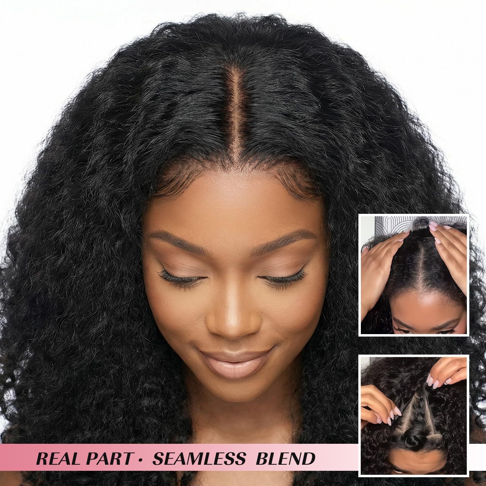 Bounce Afro V-Part Wig
