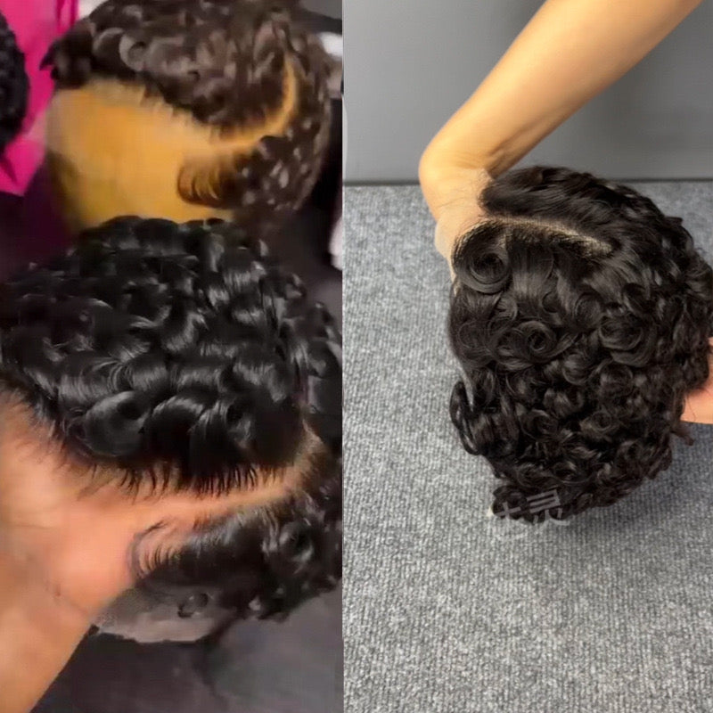 Sculpted Curl Pixie Wig