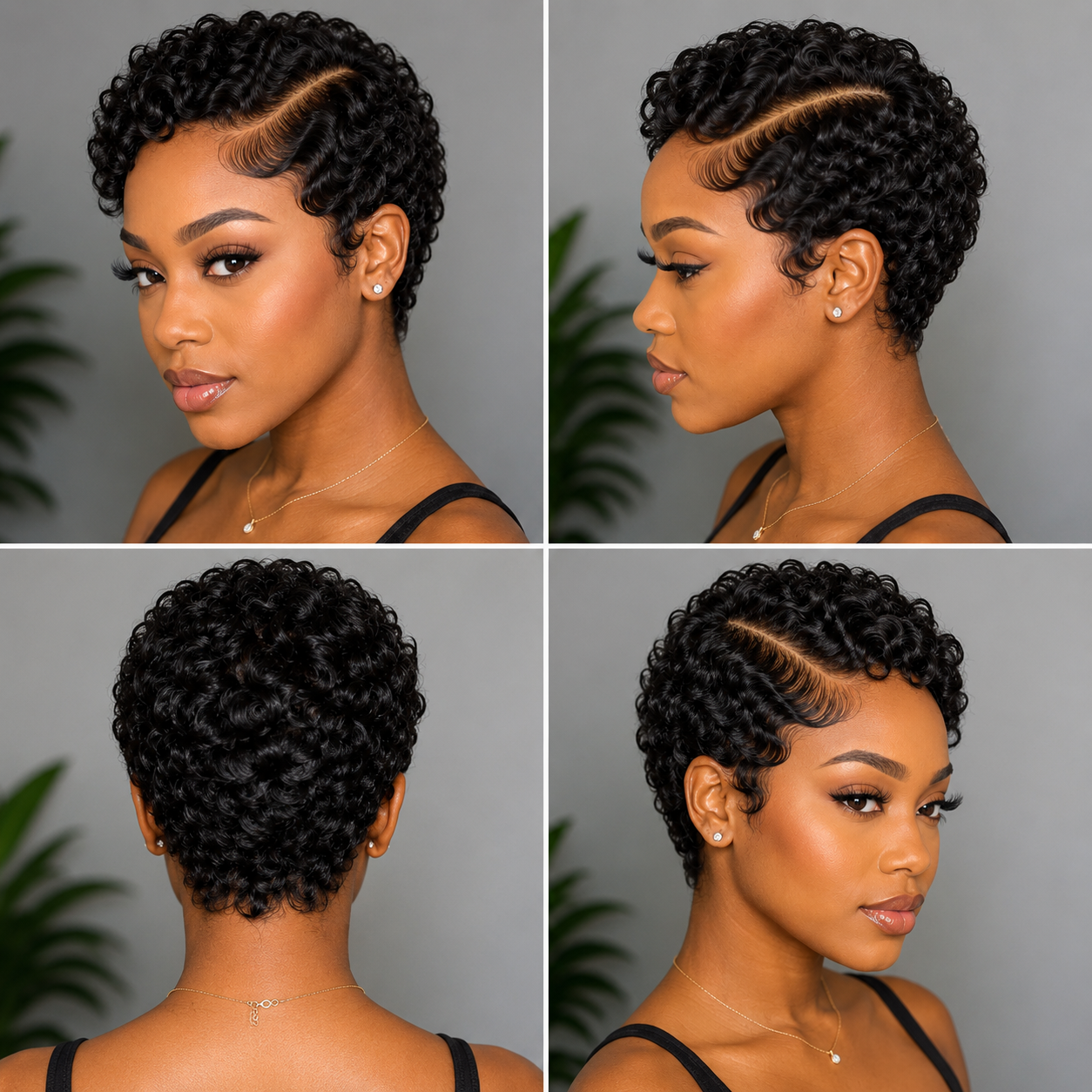 Sculpted Curl Pixie Wig