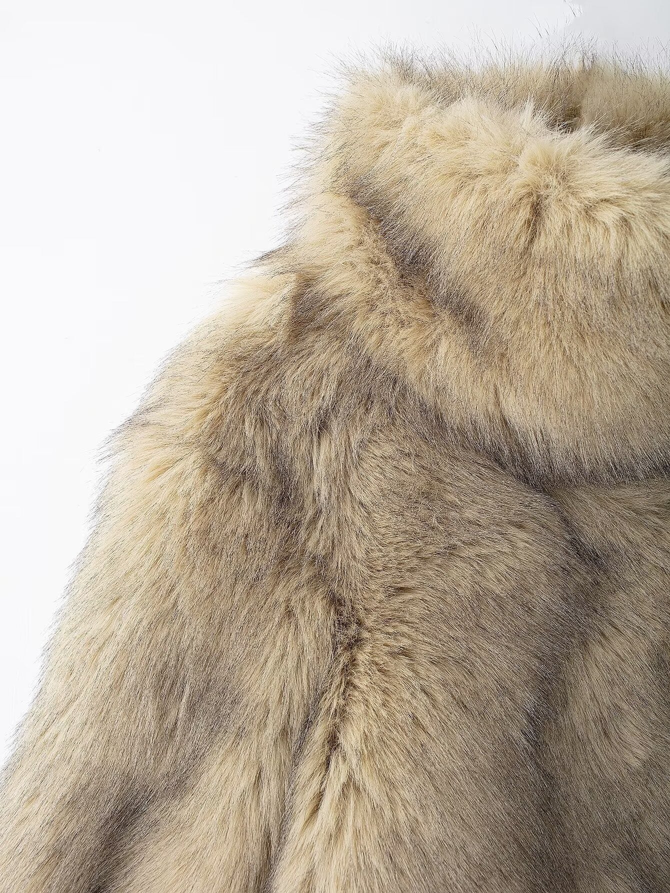 Luxe Faux Fur Sweater - Elegant Winter Warmth