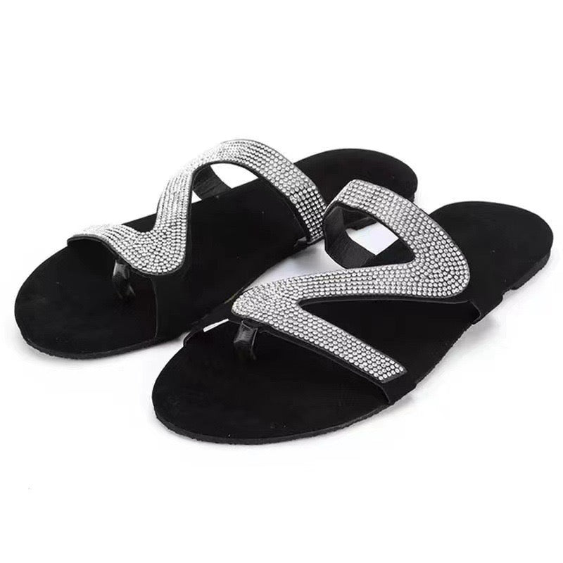Samantha Rhinestone sandal