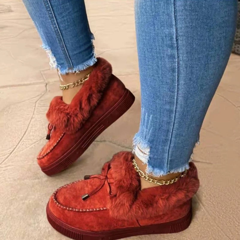 Fur Moccasins