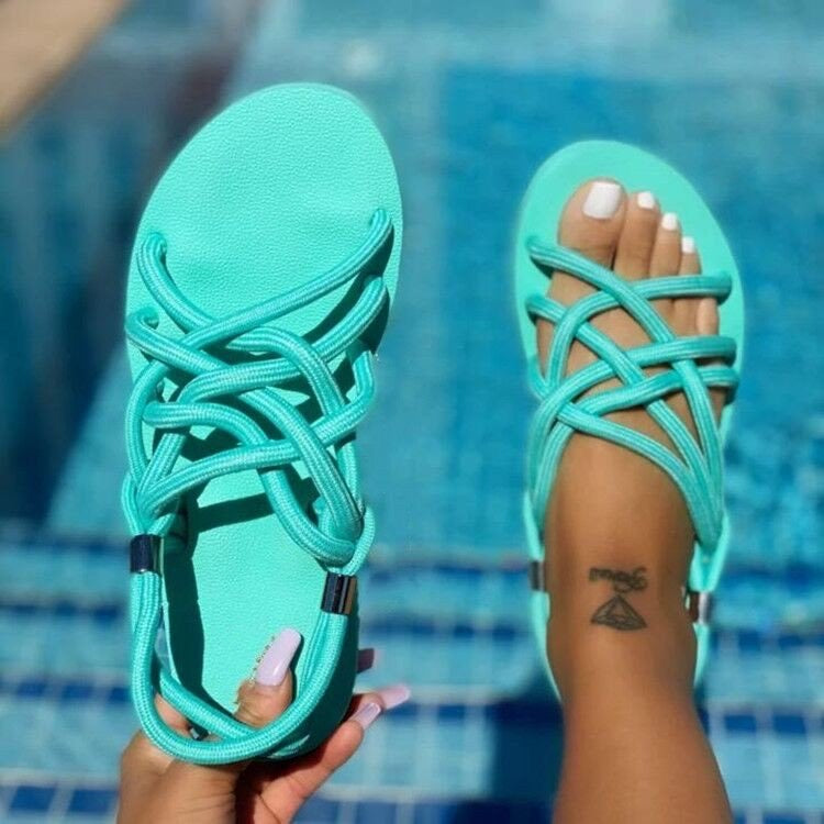Rope Flat Sandals