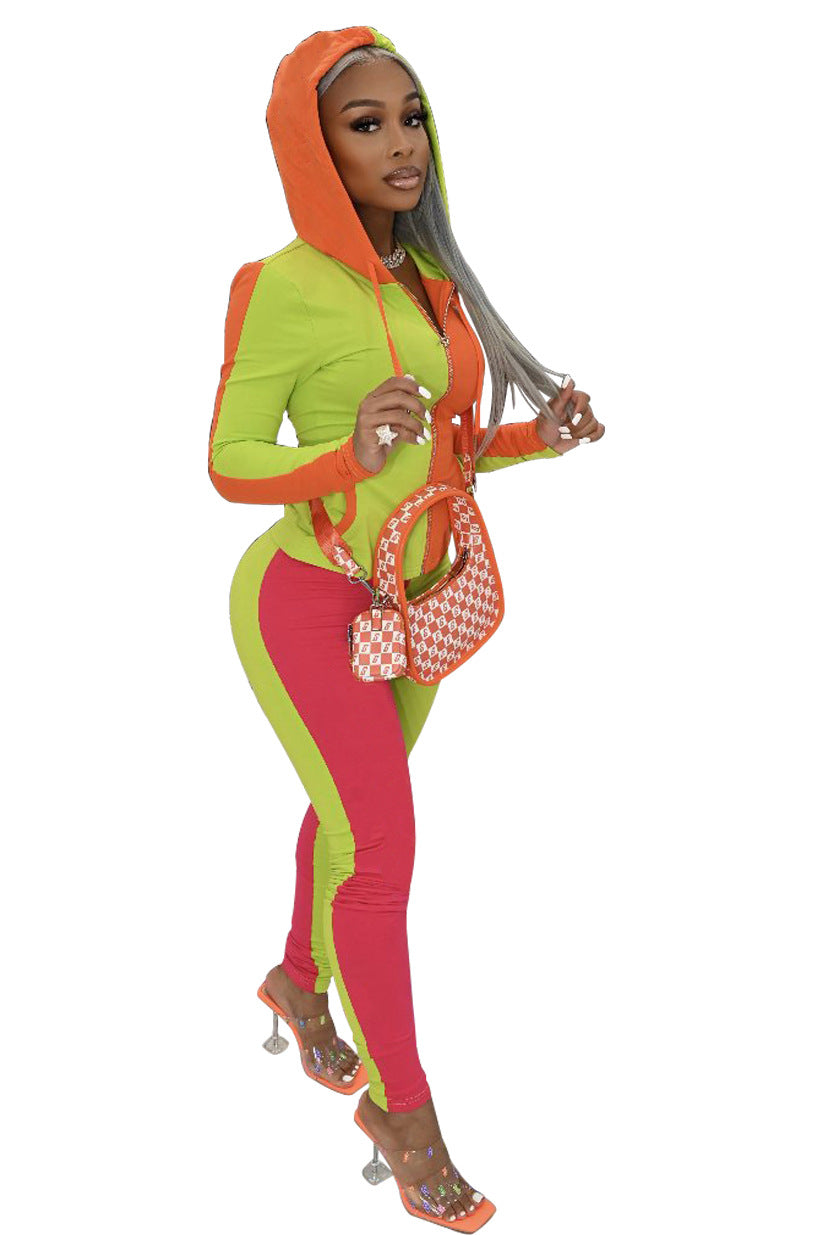Multi Colored 2 Piece