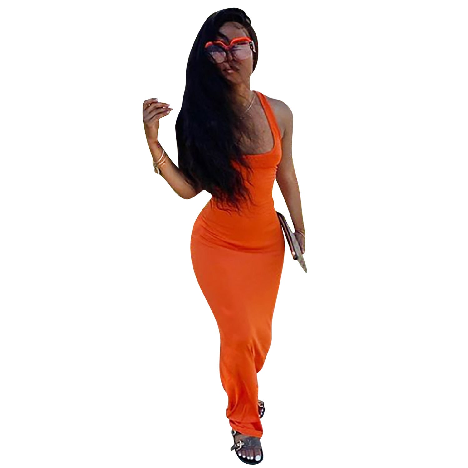 Fitted Body Con Maxi