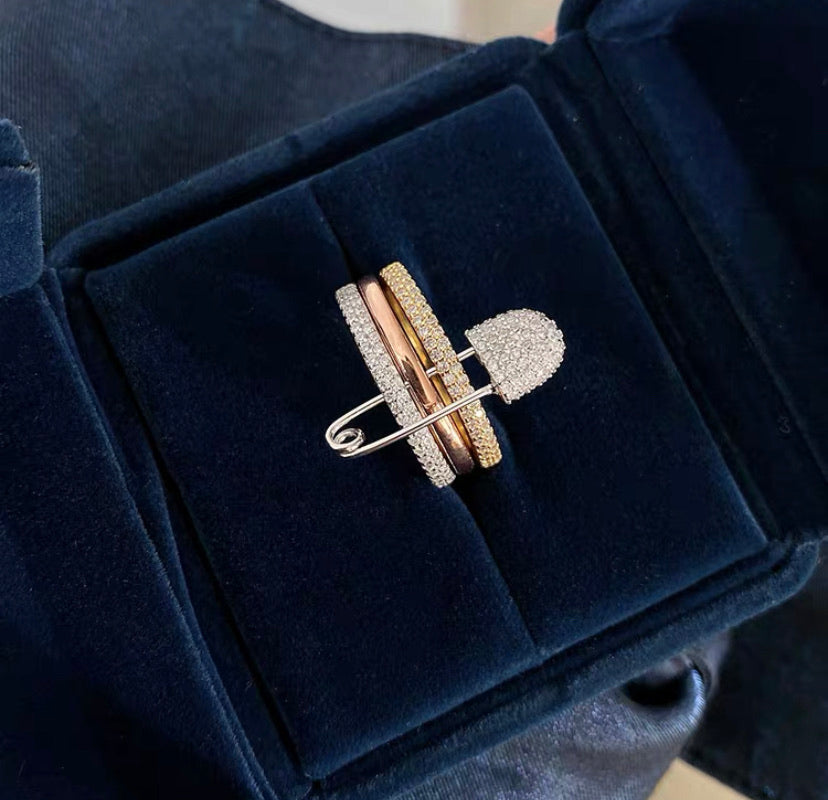 Safey Pin Ring
