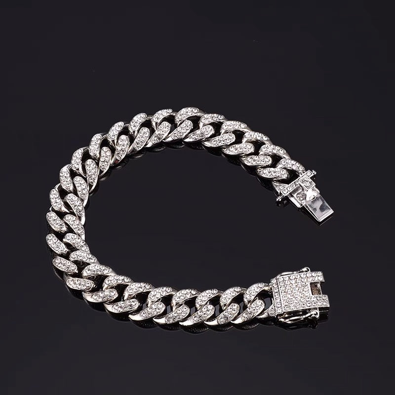 Cuban Link Rhinestone bracelet