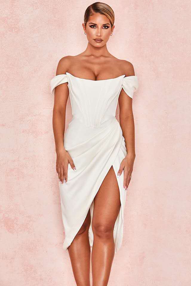 Off Shoulder Split