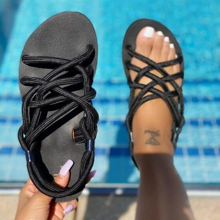 Rope Flat Sandals